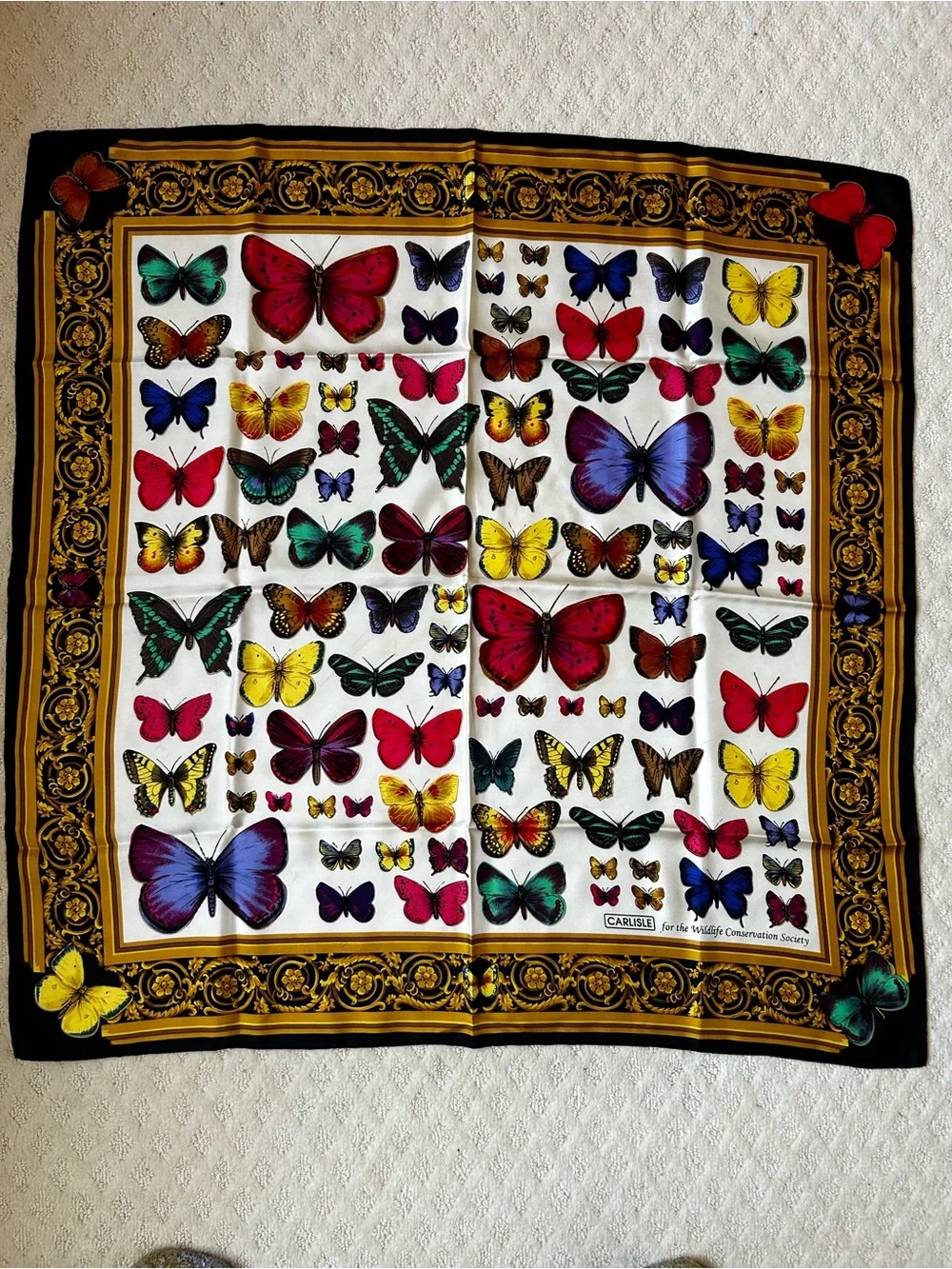 Carlisle for the Wildlife Conservation Society Butterfly Scarf